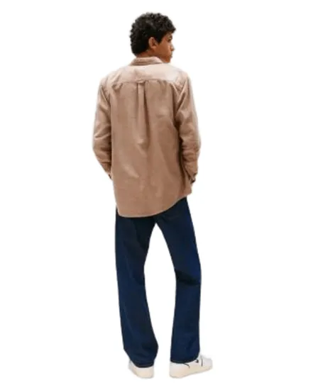 Chemise Homme REG FLANNEL SHIRT EXT Marron