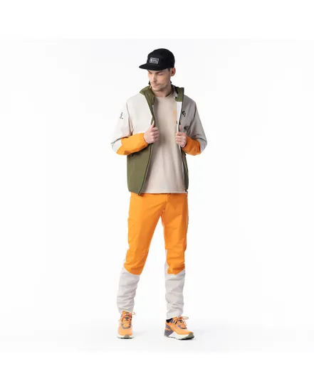 Pantalon imperméable Homme EXPLORAIR LIGHT DRYO 2.5L Orange/Beige