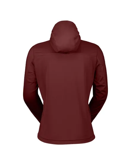 Veste polaire Homme EXPLORAIR ALPHA HOODY Rouge Grenat