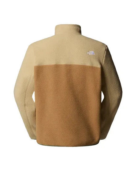 Polaire col zip Homme M YUMIORI 1/4 ZIP Marron