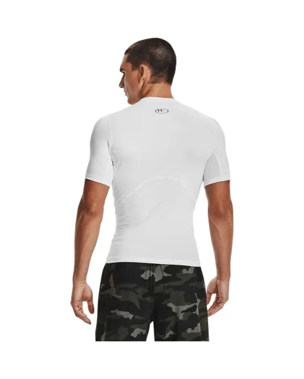 T-Shirt MC Homme UA HG ARMOUR COMP SS Blanc