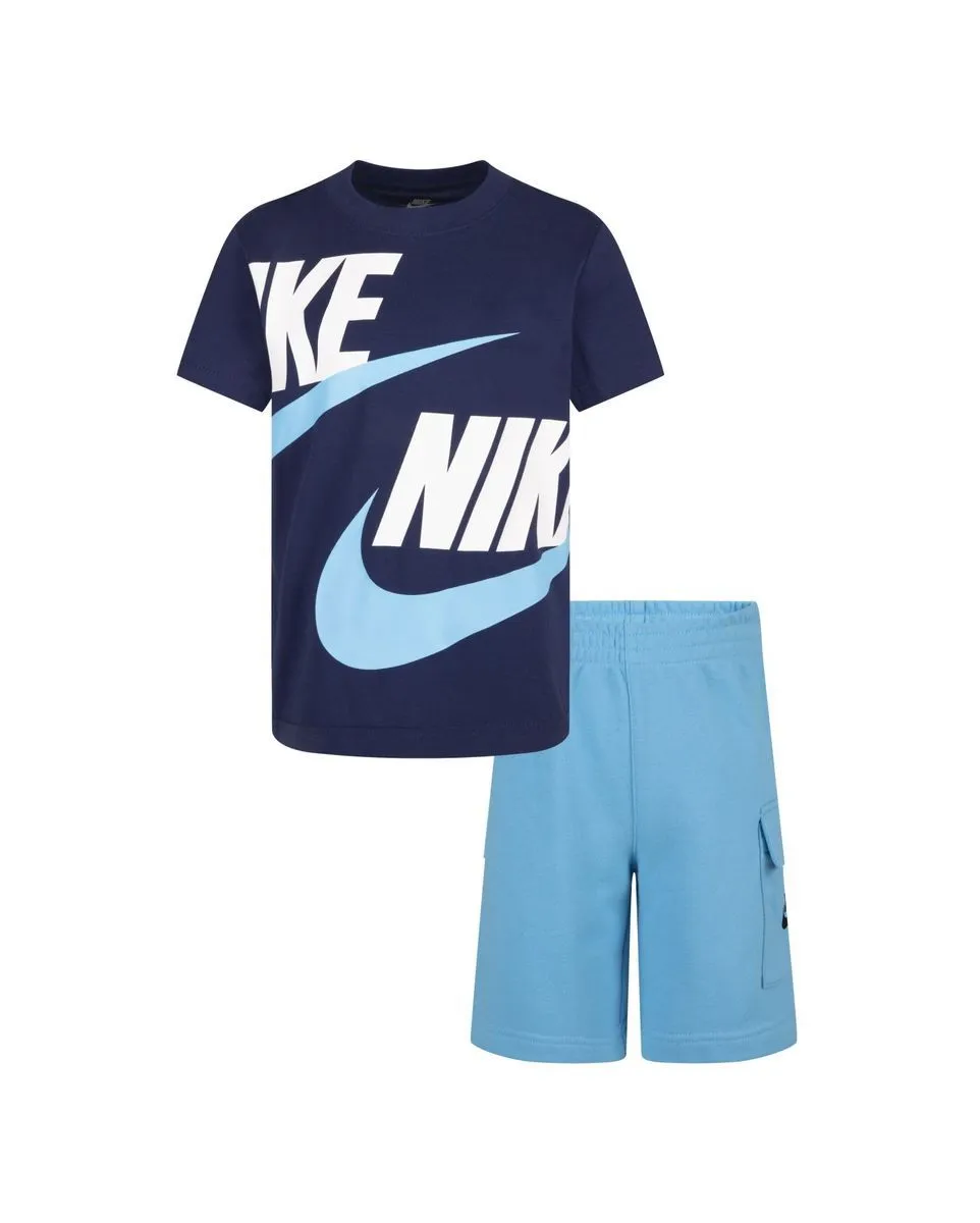 Ensemble de survetement Enfant Nike 0-7 ans B NSW LBR CREW PANT SET Noir  Sport 2000