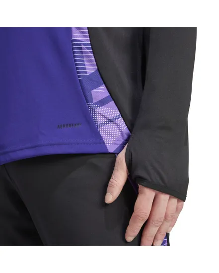 Haut col zip Homme DFB TR TOP Violet