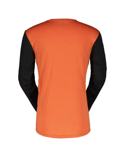 Maillot manches longues Homme TRAIL VERTIC Orange/Noir