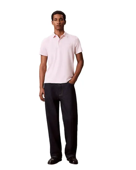 Polo Homme SS Slim Supima Logo