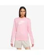 Sweat manches longues Femme W NSW CLUB FLC GX STD CREW Rose