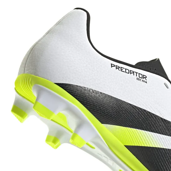 Crampons de football Unisexe PREDATOR CLUB FG/MG Blanc