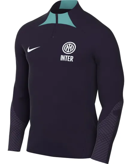 T-shirt de football manches longues Homme INTER MNK DF STRK DRILLTOP KKS Noir