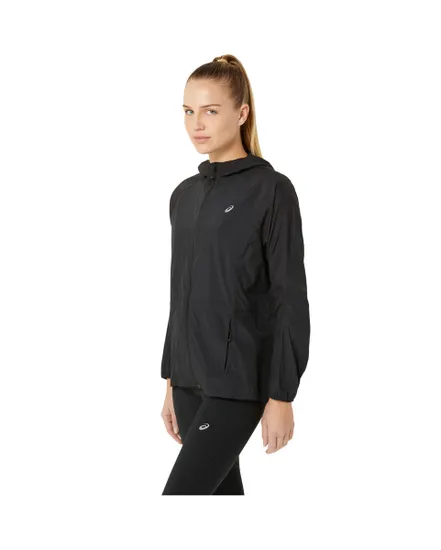 Veste à capuche Femme ROAD PACKABLE JACKET Noir