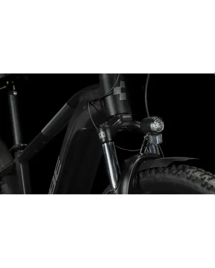 VTT électrique semi rigide Homme REACTION HYBRID PERFORMANCE 500 ALLROAD Noir