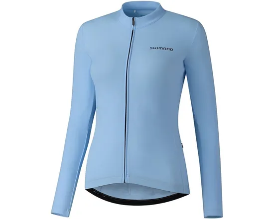 Maillot manches longues thermique Femme KAEDE Bleu Pervenche