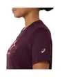 T-shirt Femme FUJITRAIL LOGO SS TOP Bordeaux