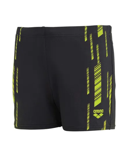 Short de bain Homme MEN S SWIM SHORT GRAPHIC Noir