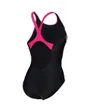 Maillot de bain Femme WOMEN S SWIMSUIT V BACK GRAPHIC Noir