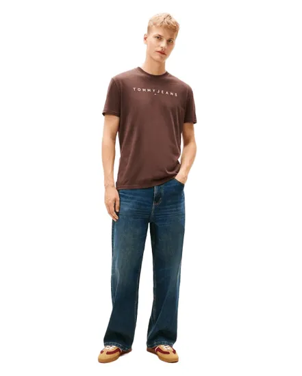 T-Shirt Homme TJM Reg Linear Logo Tee Ext