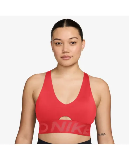 Brassière Femme W NP DF SCULPT MS BRA Rouge