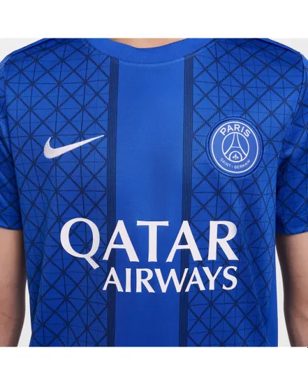 Maillot de football Enfant plus agé PSG YNK DF ACDPR SS TOP K HAPM Bleu