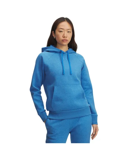 Sweat à capuche Femme UA RIVAL FLEECE HOODIE Bleu
