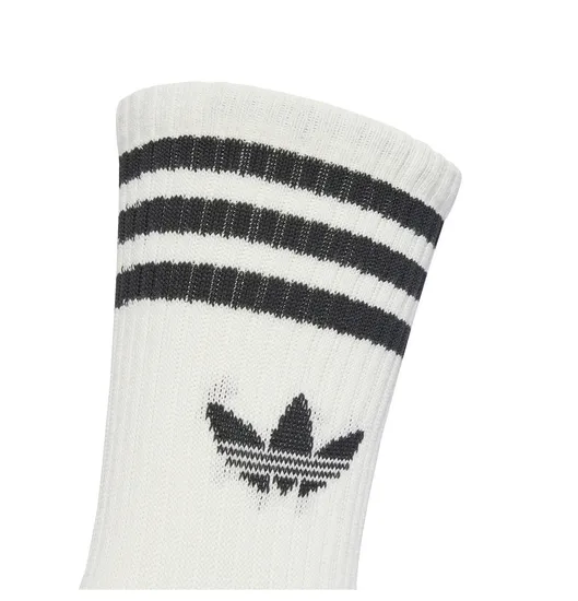 Lot de 3 paires de chaussettes 3S CREW S 3P Blanc