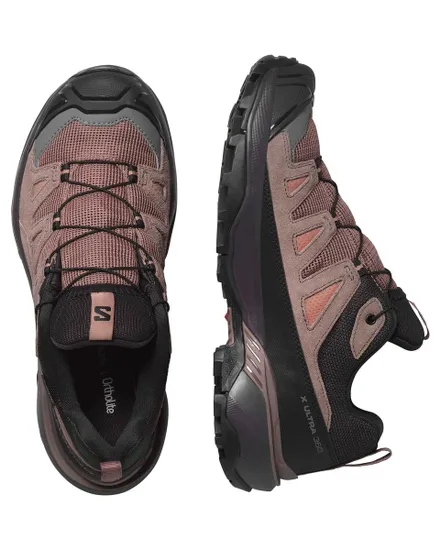 Chaussures de randonnee Femme Salomon SHOES X ULTRA 360 LTR GTX Bordeaux Sport 2000 Ref L47571500