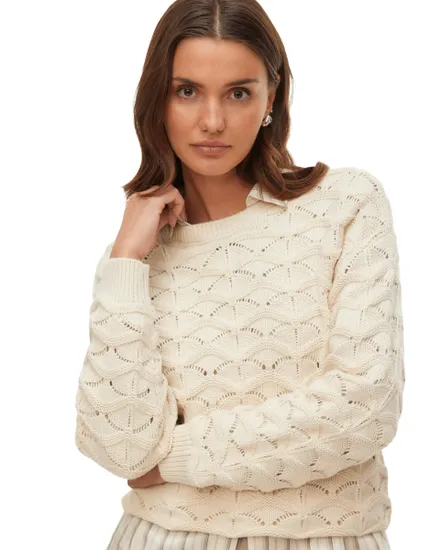 Pullover Femme VmindiGO LS O-Neck Pullover Boo