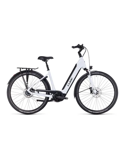 Vélo électrique urbain Unisexe SUPREME HYBRID EXC 625 Blanc