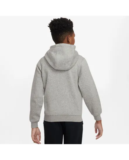 Sweat à capuche manche longues Enfant K NSW CLUB FLC HDY HBR Gris
