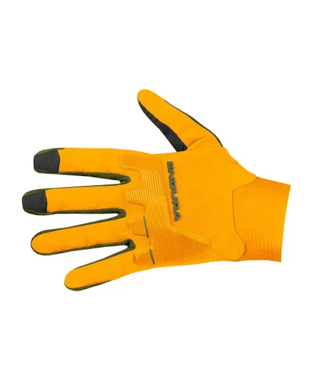 Gants longs Homme MT500 D3O Orange Mandarine