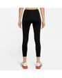 Legging Femme W NK DF FST MR 7/8 TGHT SW HBR Noir