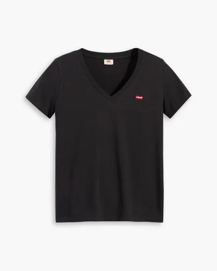 T-shirt manche courtes Femme PERFECT VNECK Noir