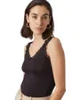 Débardeur Femme VMROSA SL TOP JRS NOOS Noir