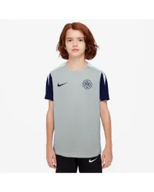 Maillot de football Enfant plus âgé INTER Y NK DF STRK SS TOP K Gris