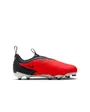 Crampons de football Enfant JR PHANTOM GX ACADEMY FG/MG Rouge