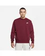 Sweatshirt à manches longues Homme M NSW CLUB CRW BB Bordeaux