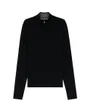 Pull col zippé Homme H-HEMARLO Noir