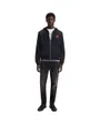Sweat zippé à capuche Homme DAPLE212 Noir