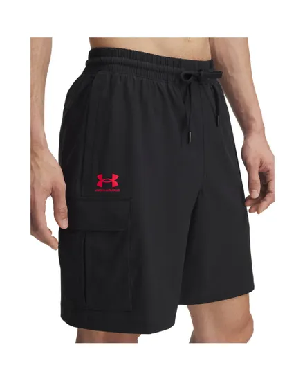 Short Homme UA VIBE WOVEN CARGO SHORT Noir