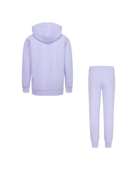 Ensemble sweat et pantalon Fille MJ ESSENTIALS FLC PO SET Violet