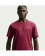 T-shirt Homme M NK DF UV MILER SS Bordeaux