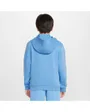 Sweat à capuche Enfant plus agé K NSW CLUB FLC HDY LBR Bleu