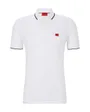 Polo Homme DERESINO232 Blanc Clair
