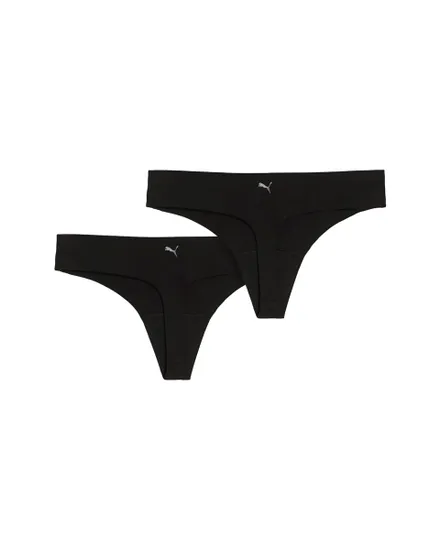 Strings Femme Invisibles Coton Lot 2