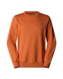 Sweat Homme M OUTDOOR GRAPHIC CREW Orange