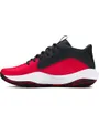 Chaussures de basketball Enfant UA GS LOCKDOWN 7 Rouge