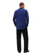 Surchemise Homme CORDUROY PRINTED SHIRT Bleu Marine