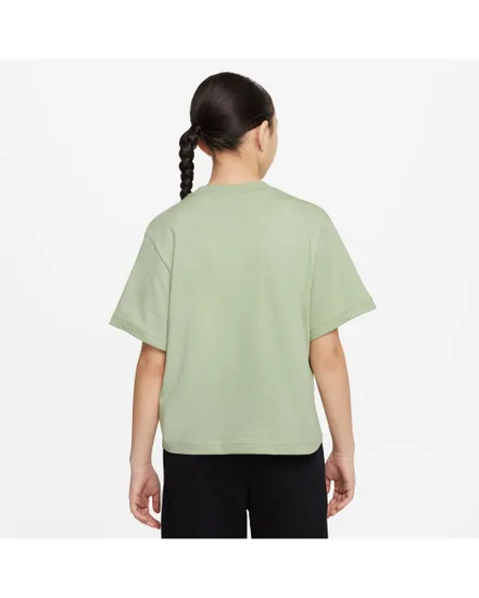 T-shirt manches courtes Enfant G NSW TEE ESSNTL SS BOXY Vert