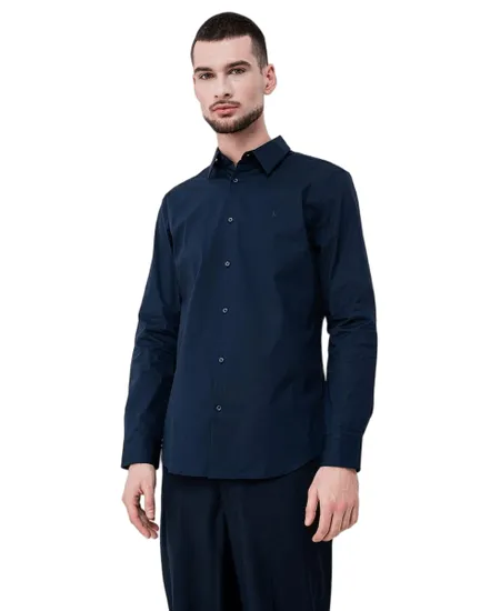 Chemise Homme LS Solid Stretch Slim