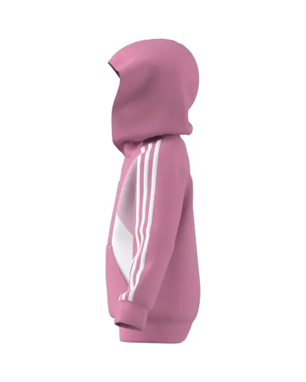 Sweat a capuche manche longues Enfant LK CB  FL HD Rose