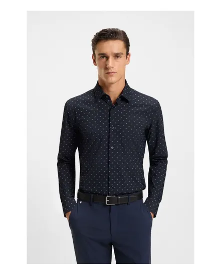 Chemise Homme P-HANK S-KENT-C1-222 Bleu Foncé