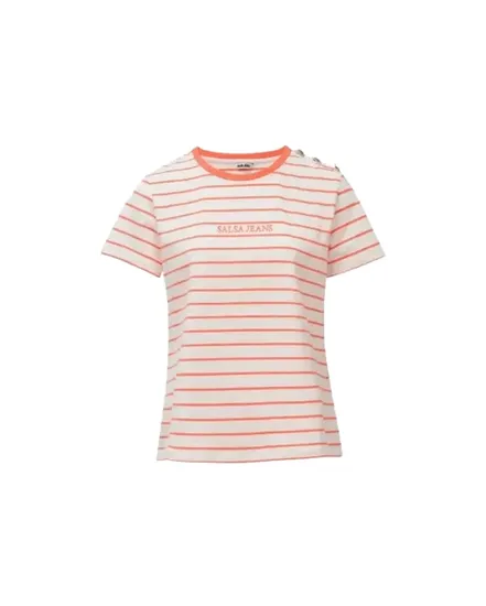 T-Shirt Femme Stripes Branding